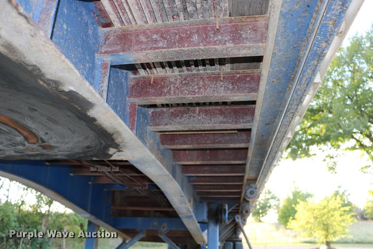 image for item DW9862 1997 Fontaine LFTW-6-8048WSAK flatbed trailer