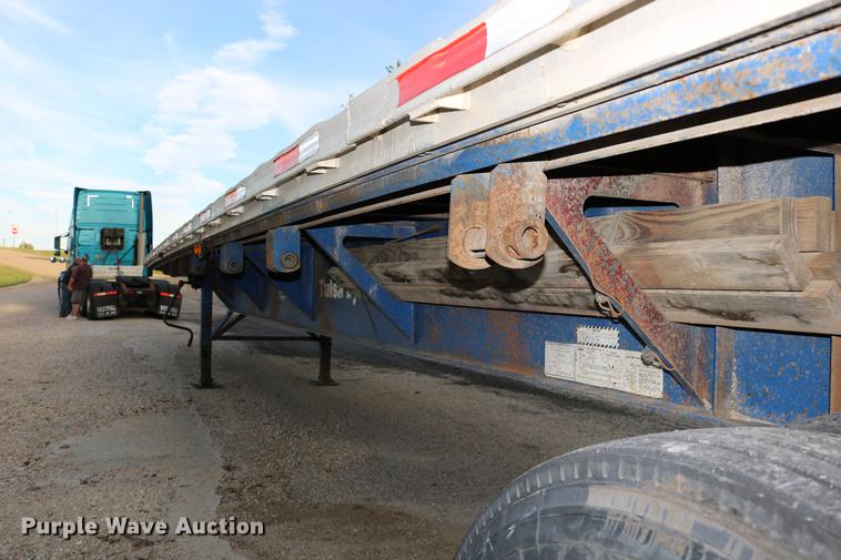 image for item DW9862 1997 Fontaine LFTW-6-8048WSAK flatbed trailer