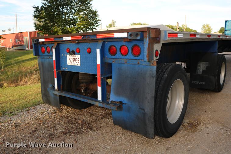 image for item DW9862 1997 Fontaine LFTW-6-8048WSAK flatbed trailer