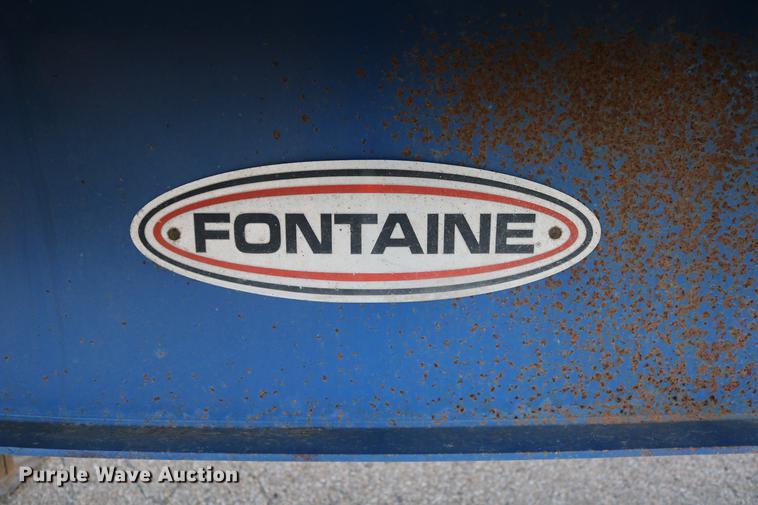 image for item DW9862 1997 Fontaine LFTW-6-8048WSAK flatbed trailer
