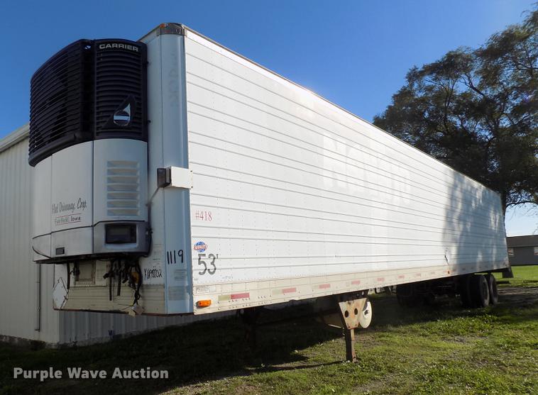 image for item EE9256 1999 Utility refrigerated van trailer