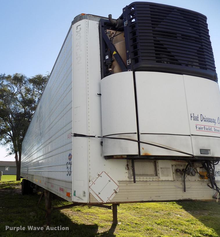 image for item EE9256 1999 Utility refrigerated van trailer