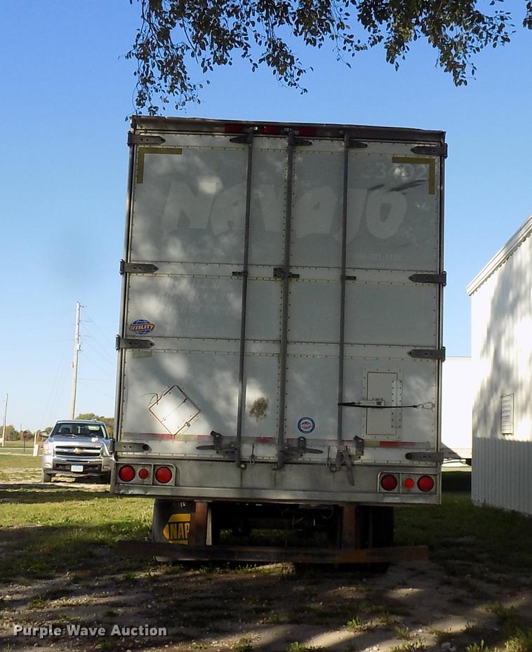 image for item EE9256 1999 Utility refrigerated van trailer