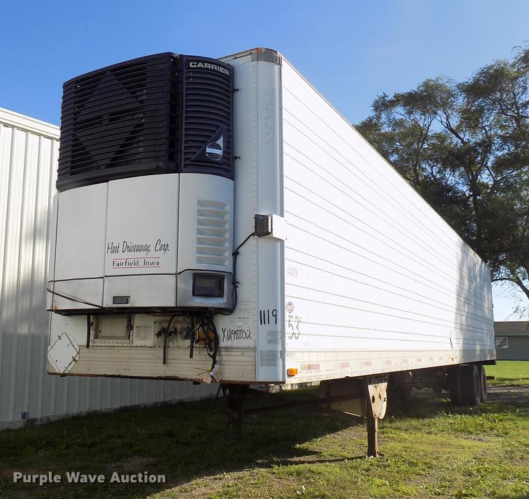 image for item EE9256 1999 Utility refrigerated van trailer