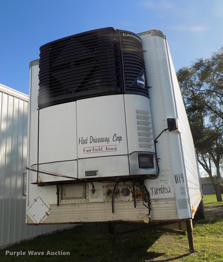 image for item EE9256 1999 Utility refrigerated van trailer