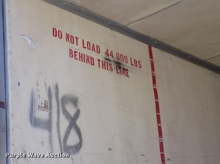 image for item EE9256 1999 Utility refrigerated van trailer