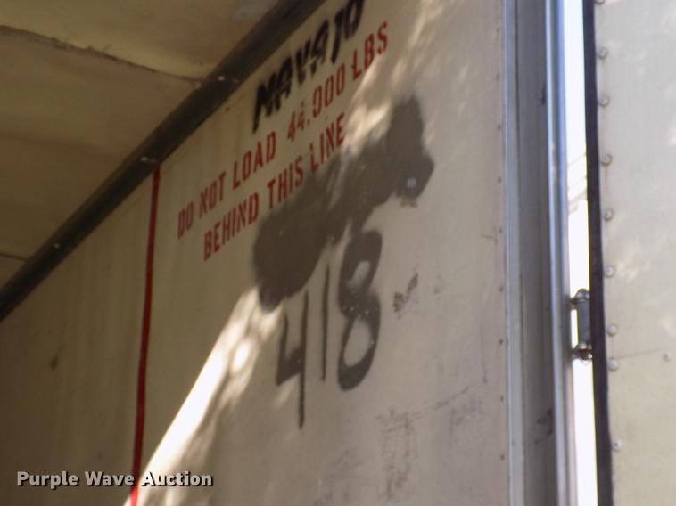 image for item EE9256 1999 Utility refrigerated van trailer