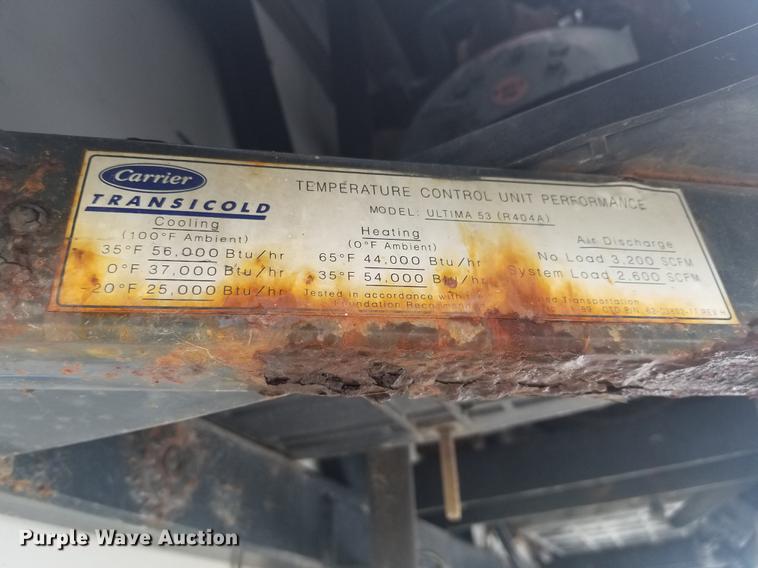 image for item EE9256 1999 Utility refrigerated van trailer