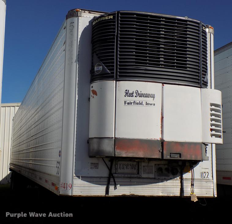 image for item EE9260 1999 Utility refrigerated van trailer