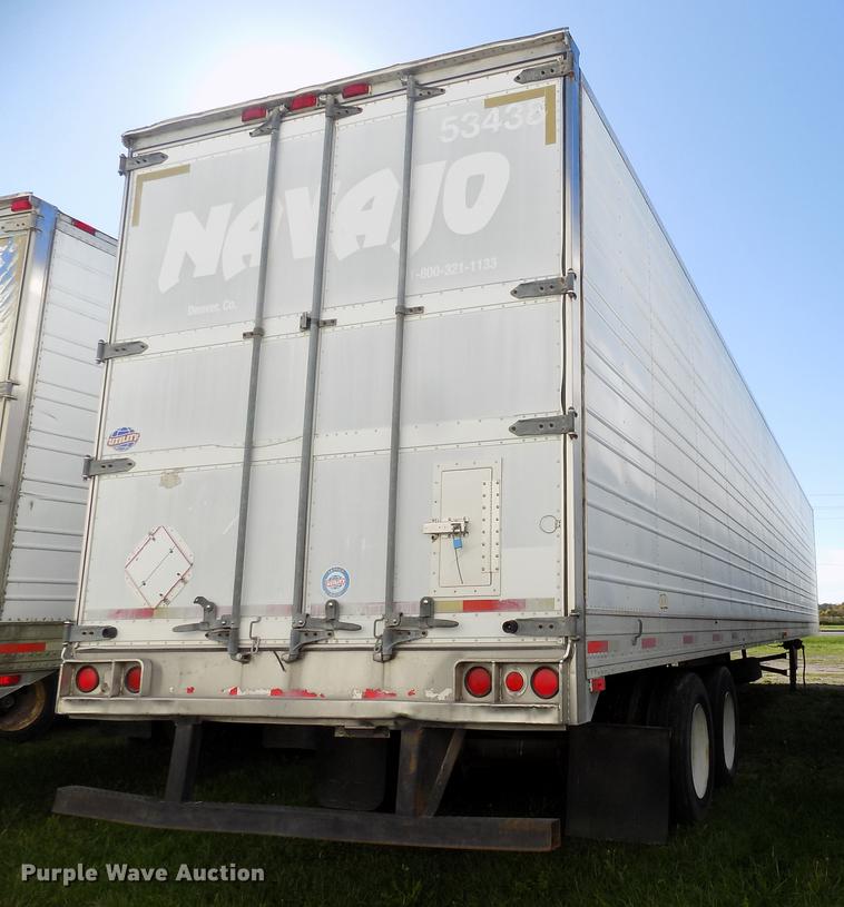 image for item EE9260 1999 Utility refrigerated van trailer