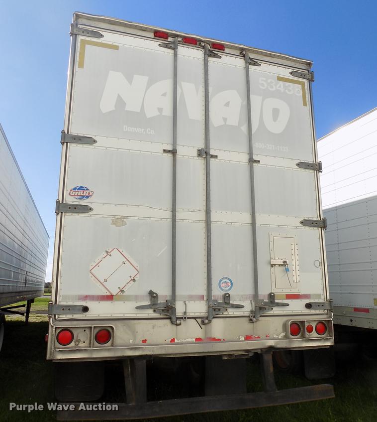 image for item EE9260 1999 Utility refrigerated van trailer