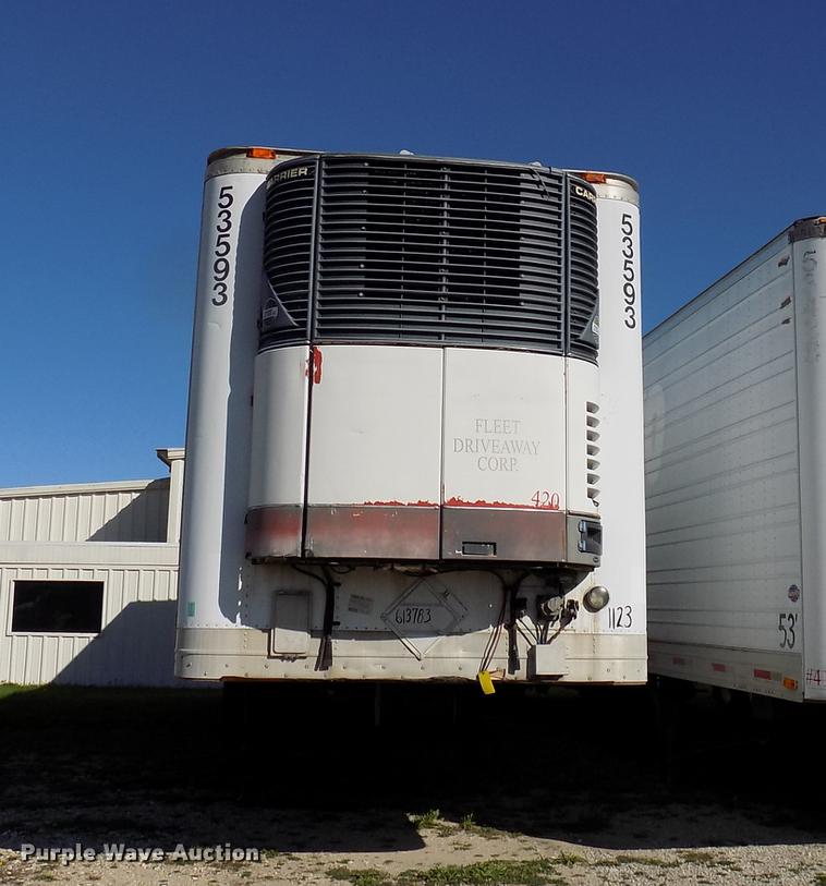 image for item EE9261 2000 Wabash National refrigerated van trailer