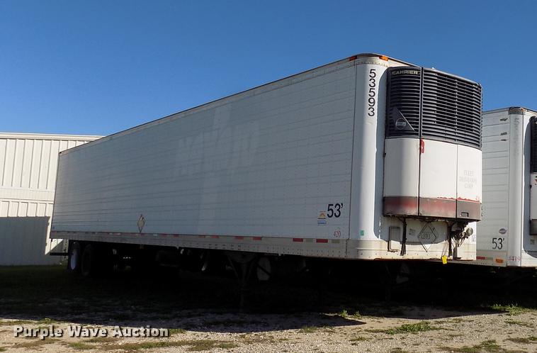 image for item EE9261 2000 Wabash National refrigerated van trailer