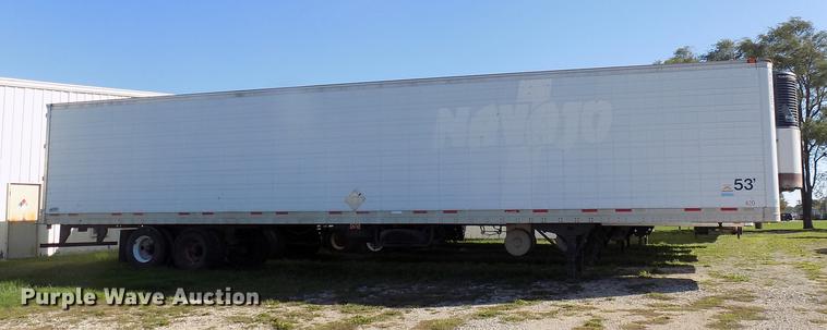 image for item EE9261 2000 Wabash National refrigerated van trailer