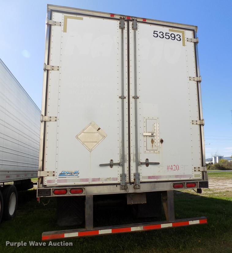 image for item EE9261 2000 Wabash National refrigerated van trailer
