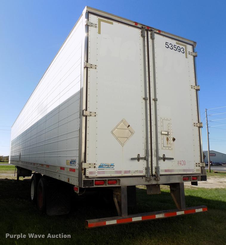image for item EE9261 2000 Wabash National refrigerated van trailer