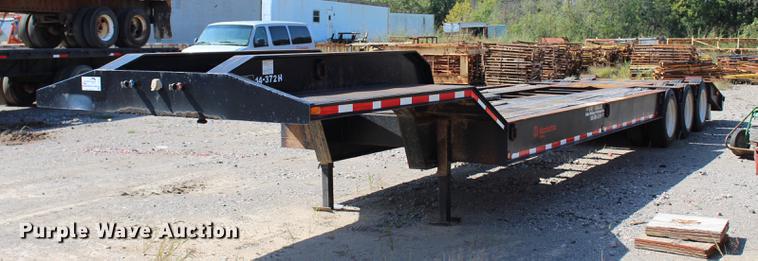 image for item L1914 2001 Atoka 50LB low boy equipment trailer