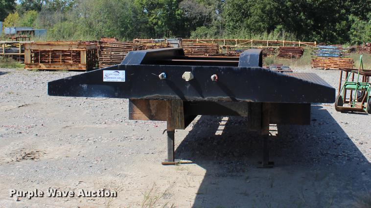 image for item L1914 2001 Atoka 50LB low boy equipment trailer