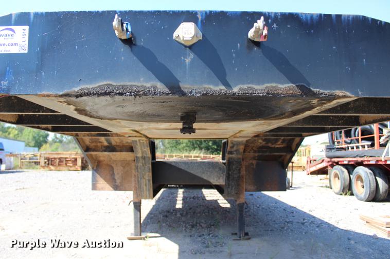 image for item L1914 2001 Atoka 50LB low boy equipment trailer