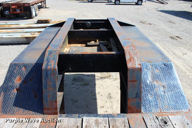 image for item L1914 2001 Atoka 50LB low boy equipment trailer