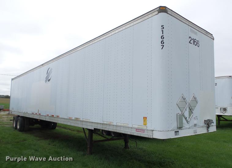 image for item L5639 1995 Fruehauf FBHLP-9 dry van trailer