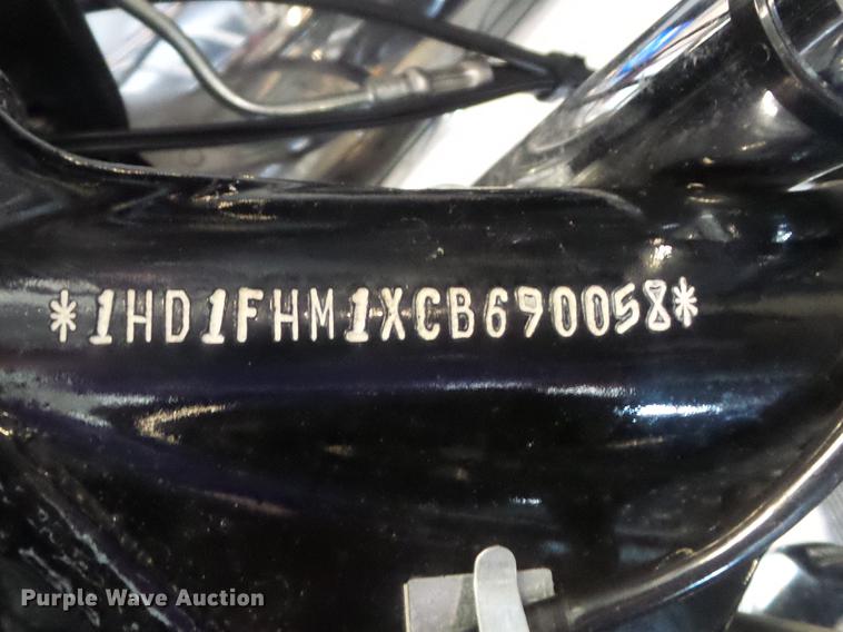 image for item CC9652 2012 Harley Davidson Road King Police motorcycle