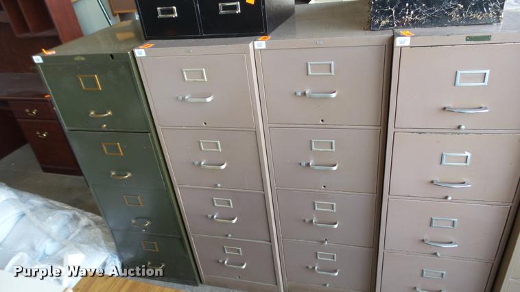 image for item DA1225 (10) metal file cabinets