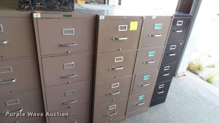 image for item DA1225 (10) metal file cabinets
