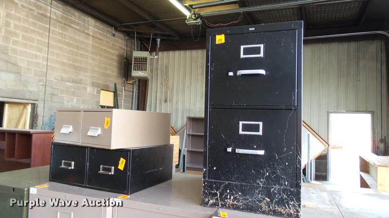image for item DA1225 (10) metal file cabinets