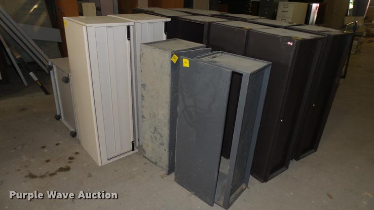 image for item DA1235 Approximately 14 cubical storage boxes