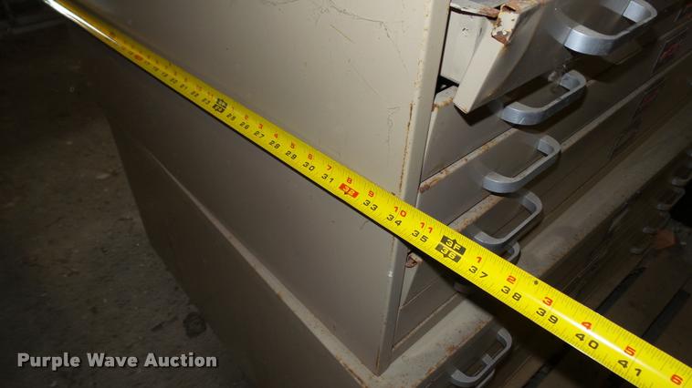 image for item DA1236 (2) Holga Deluxe map storage cabinets