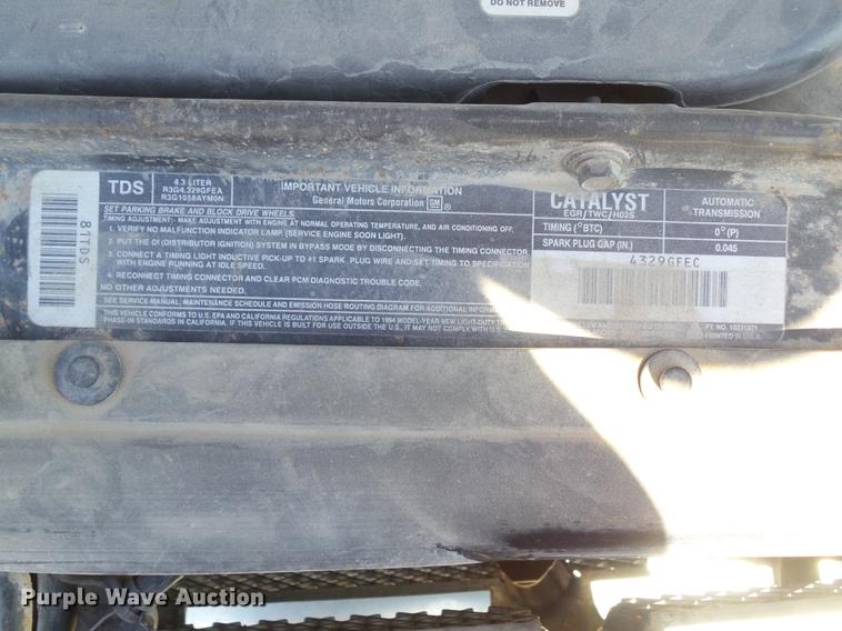 image for item DA7000 1994 Chevrolet S10 Blazer SUV