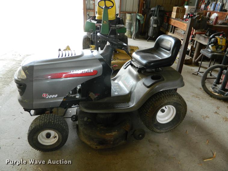image for item DB1153 Craftsman LT2000 lawn mower