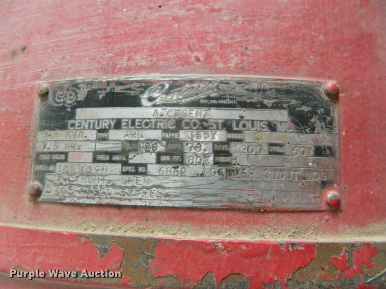 image for item DB1154 Century S generator