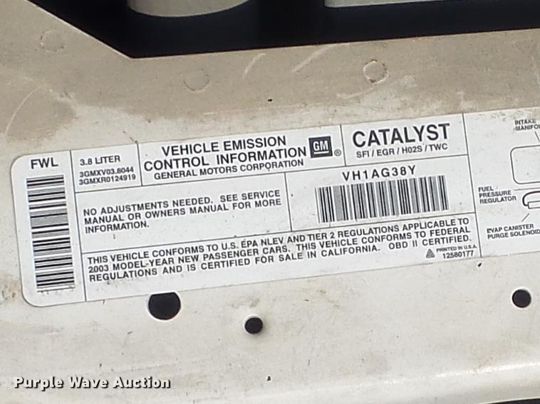 image for item DB6412 2003 Chevrolet Impala