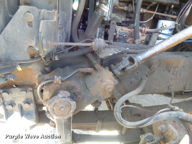 image for item DB6415 2002 International 4900 Crew Cab dump truck