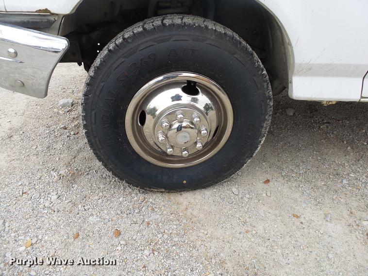 image for item DB7383 1988 Ford F350 utility bed pickup truck