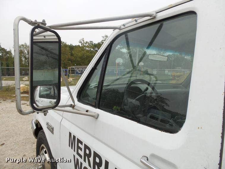 image for item DB7383 1988 Ford F350 utility bed pickup truck