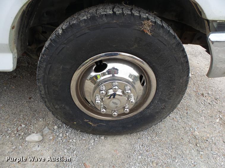 image for item DB7383 1988 Ford F350 utility bed pickup truck