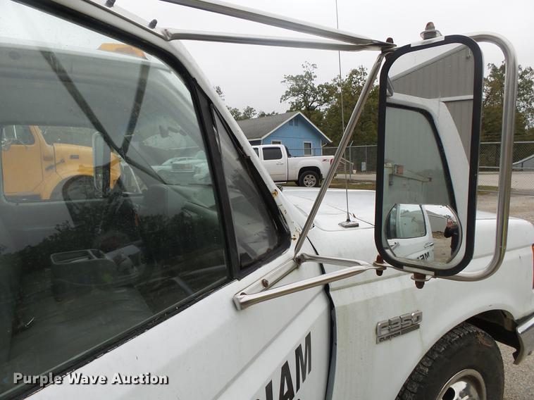 image for item DB7383 1988 Ford F350 utility bed pickup truck