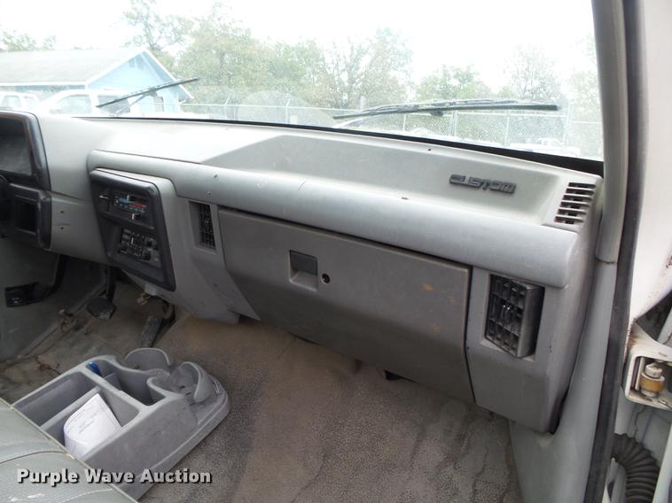 image for item DB7383 1988 Ford F350 utility bed pickup truck