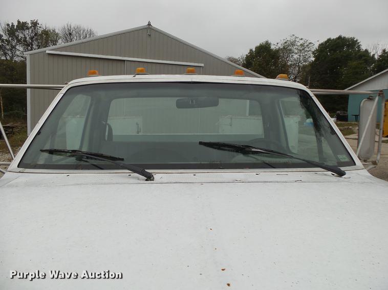 image for item DB7383 1988 Ford F350 utility bed pickup truck