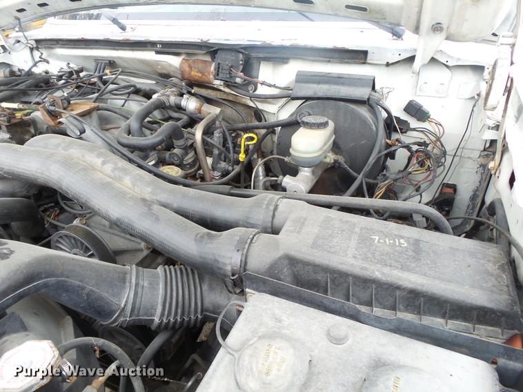 image for item DB7383 1988 Ford F350 utility bed pickup truck