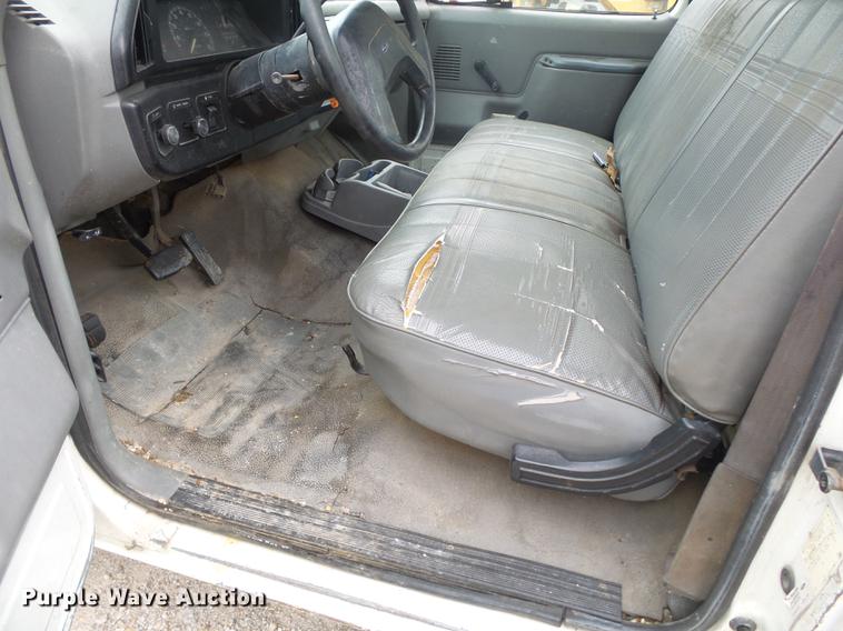 image for item DB7383 1988 Ford F350 utility bed pickup truck