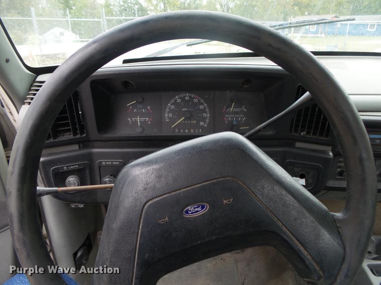 image for item DB7383 1988 Ford F350 utility bed pickup truck