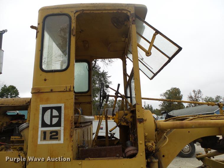 image for item DB7384 1958 Caterpillar 12 rigid frame motor grader