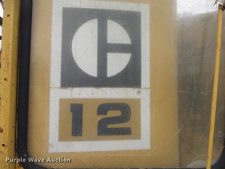 image for item DB7384 1958 Caterpillar 12 rigid frame motor grader