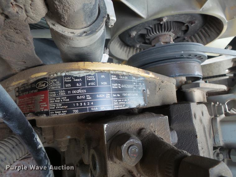 image for item DB8129 1994 Ford LN8000 dump truck