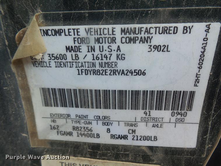 image for item DB8129 1994 Ford LN8000 dump truck