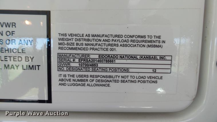 image for item DC1003 2006 Ford E350 Super Duty shuttle bus